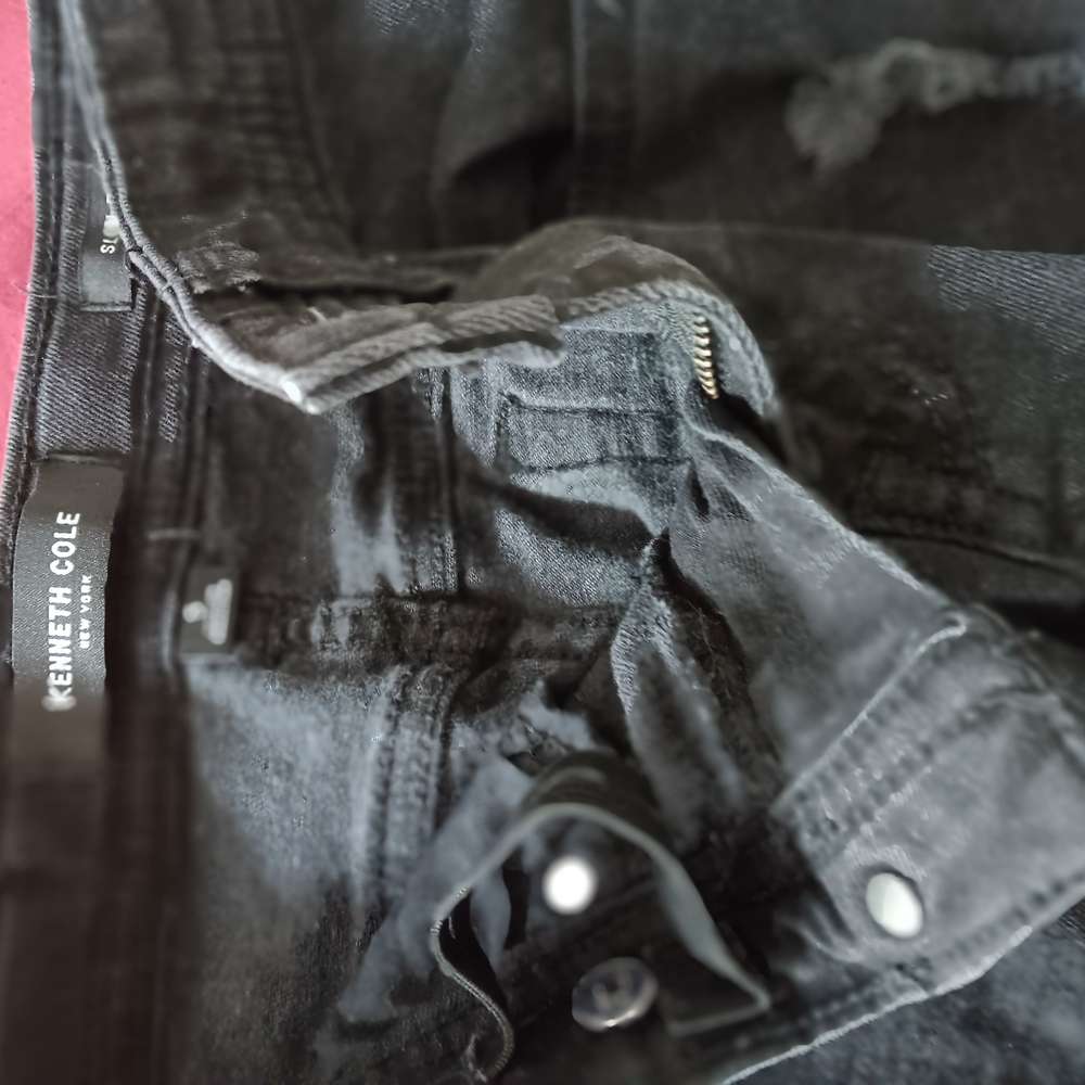 Kenneth Cole Black Slim Jeans